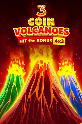 3 Coin Volcanoes tragamonedas explosiva BET44 COM